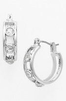 Thumbnail for your product : Anne Klein Crystal Hoop Earrings