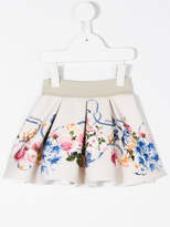 Thumbnail for your product : MonnaLisa floral print flared skirt