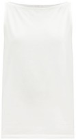 Thumbnail for your product : The Row Mora Boat-neck Cotton-jersey Vest - White