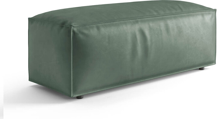 Eternity Modern Extrasoft Low Profile Modular Block Sofa | Armrest (L) / Vegan Leather