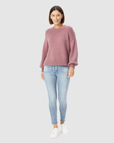 Thumbnail for your product : French Connection Women's Jumpers & Cardigans - Slouchy Crew Neck Knit - Size One Size, M at The Iconic