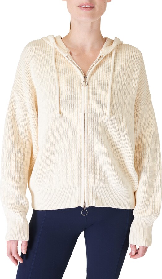 By Anthropologie Wander Zip-Up Cardigan Sweater