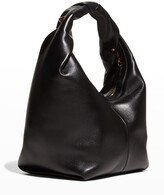 Thumbnail for your product : Valentino Garavani Roman Stud Lambskin Small Hobo Bag
