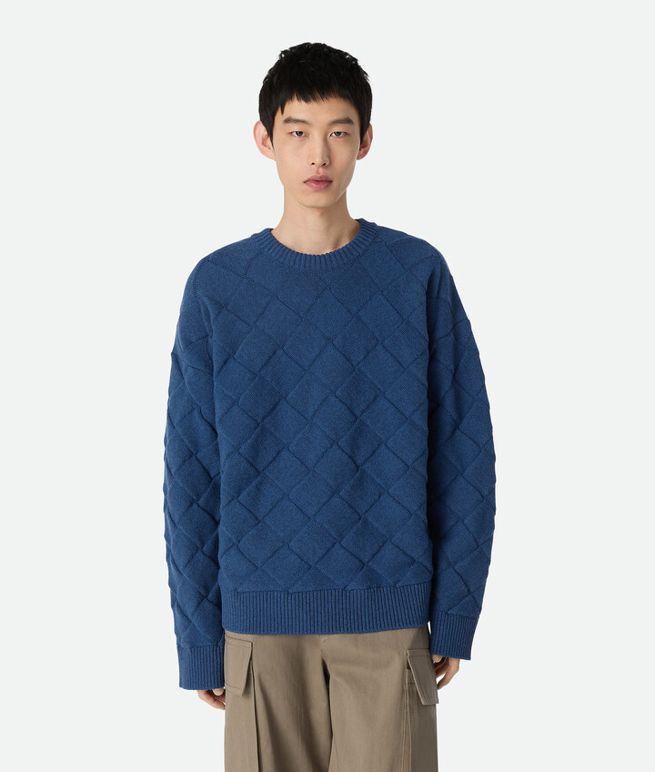 Intrecciato Wool Sweater