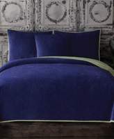 Thumbnail for your product : Tracy Porter CLOSEOUT! Reversible Velvet Quilted Full/Queen Coverlet