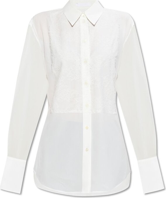 Helmut Lang Relaxed Lace Shirt