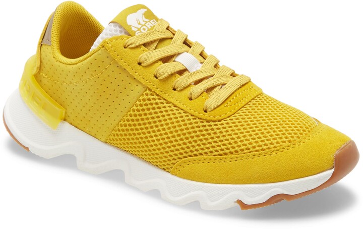 sorel yellow sneakers