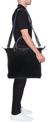 WANT Les Essentiels Leather-Trimmed Canvas Tote