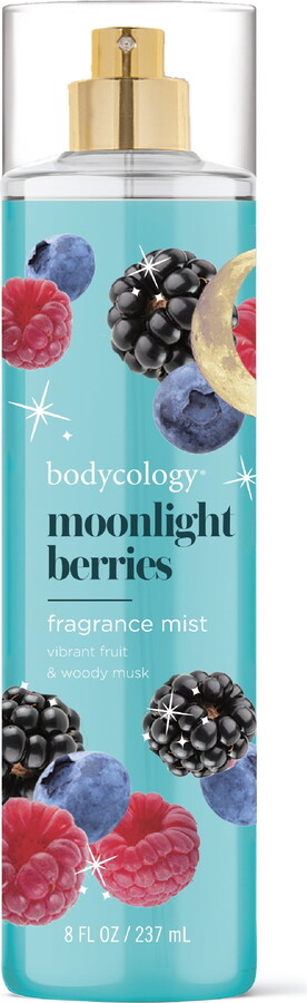 Bodycology Long-Lasting Fragrance Body Mist, Moonlight Berries, 8 fl oz