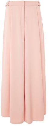 Topshop Double buckle palazzo trousers