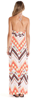 Thumbnail for your product : T-Bags 2073 T-Bags LosAngeles Halter Maxi Dress