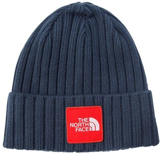 The North Face Logo Boxed Cuffed Knit Beanie Hat