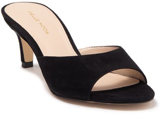 pelle moda bex kitten heel slide