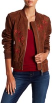 Thumbnail for your product : Andrew Marc Elie Suede Bomber Jacket