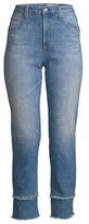 Thumbnail for your product : AG Jeans Isabelle Mid-Rise Crop Straight-Leg Jeans