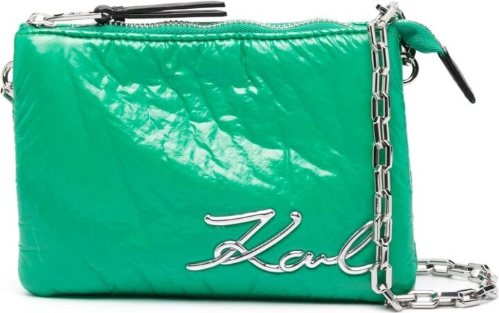 Karl Lagerfeld Paris K/Signature mini bag - ShopStyle