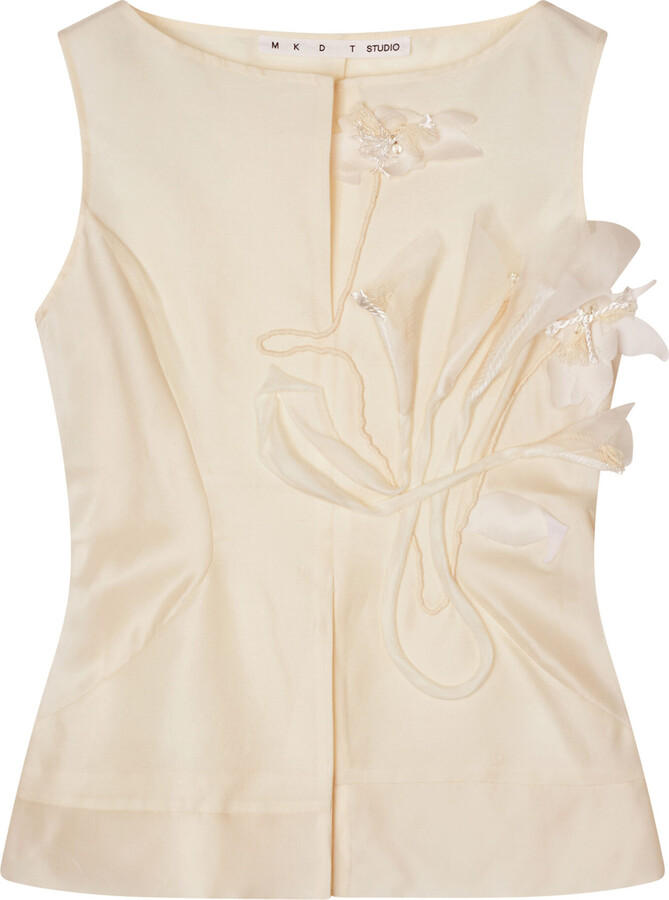 【MARK KENLY DOMINO TAN】2Way Blouse Bailee Crepe Georgette - BLACK – MKDT STUDIO