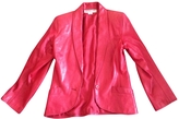 Thumbnail for your product : Yves Saint Laurent 2263 YVES SAINT LAURENT Red Leather Jacket