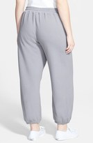 Thumbnail for your product : Allen Allen Cropped Sweatpants (Plus Size)