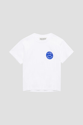 Être Cécile Inez Ripe Cropped Printed Organic Cotton-jersey T-shirt