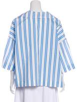 Thumbnail for your product : Balenciaga 2017 Oversize Striped Top