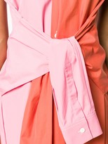 Thumbnail for your product : Marni Two-Tone Tied Sleeves Dress