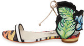 Thumbnail for your product : Webster Sophia Rousseau Jungle Flat Sandal