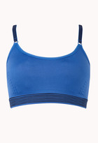 Thumbnail for your product : Forever 21 SPORT Low Impact Striped Sports Bra