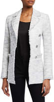 Thumbnail for your product : Laundry by Shelli Segal Tweed Open Front Blazer
