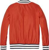Thumbnail for your product : Tommy Hilfiger Girls Stripe Tape Bomber Jacket