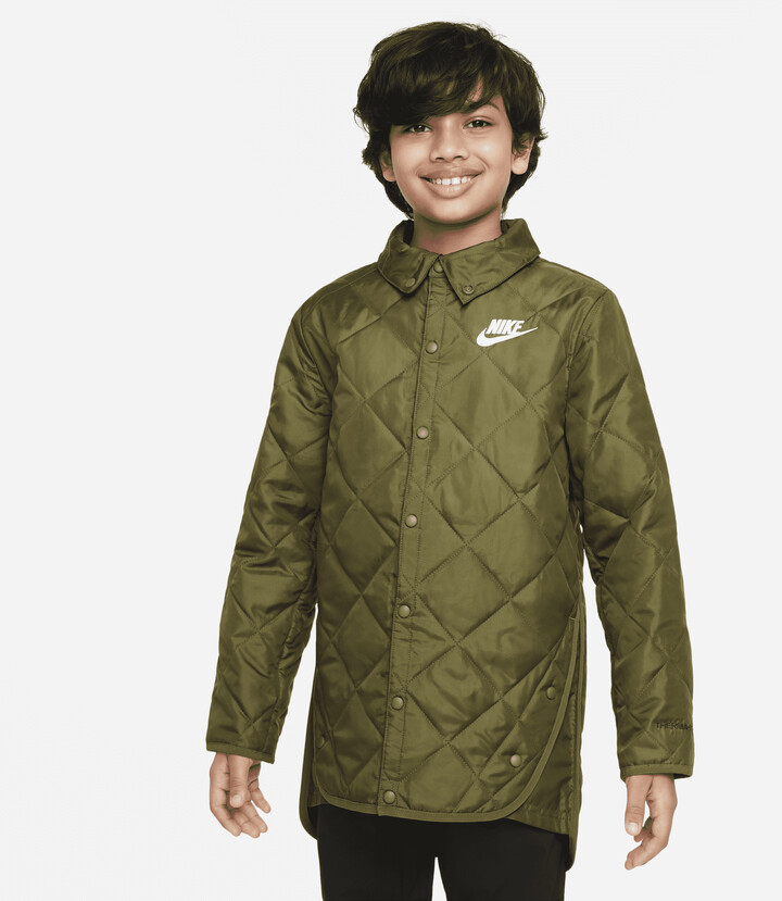 Nike Sportswear Big Kids' Synthetic-Fill Jacket in Green - ShopStyle Boys'  Outerwear