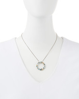 Thumbnail for your product : Alexis Bittar Fine Midnight Marquise Circle Pendant Necklace