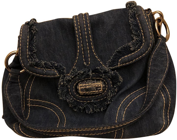 prada denim handbags