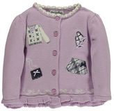 Thumbnail for your product : Hartstrings Baby Girls Mixed Print Cotton Cardigan