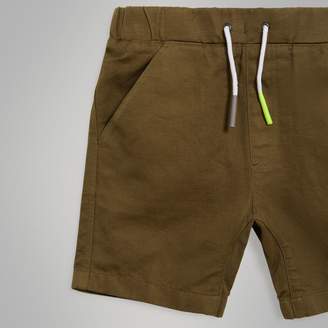 Burberry Drawcord Cotton Linen Twill Shorts