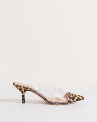 schutz keilla kitten heel mules