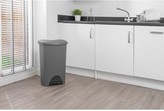 Thumbnail for your product : Addis 50-Litre Pedal Bin In Metallic Silver
