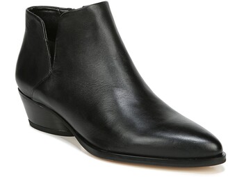 franco sarto black ankle boots