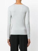 Thumbnail for your product : Le Tricot Perugia Round Neck Blouse