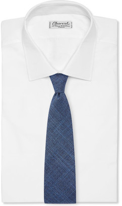 Drakes 8cm Puppytooth Wool and Silk-Blend Tie
