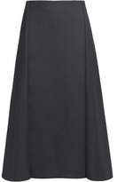 Nina Ricci Pleated Twill Skirt 