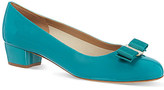 Thumbnail for your product : Ferragamo Vara patent court shoes
