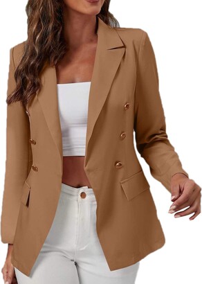 Womens Slim Waistcoat Halter Backless Button Down V-Neck Lapel Collar Suit  Vest