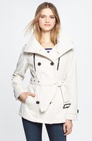 Thumbnail for your product : London Fog Zip Detail Trench Jacket