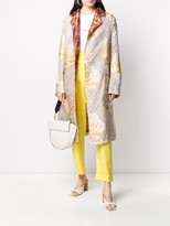 Thumbnail for your product : Vivienne Westwood Mixed-Print Belted Coat