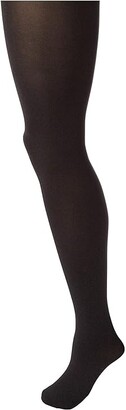 Hue Opaque Tights with Control Top 2-Pair Pack (Graphite Heather) Hose