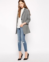 Thumbnail for your product : Helene Berman Tweed One Button Swing Coat