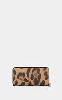 Thumbnail for your product : Christian Louboutin Women's Panettone Leather Zip-Around Wallet - Brown