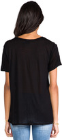Thumbnail for your product : Heather Pleat Pocket Tee