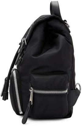 Burberry Black Small Puffer Crossbody Backpack